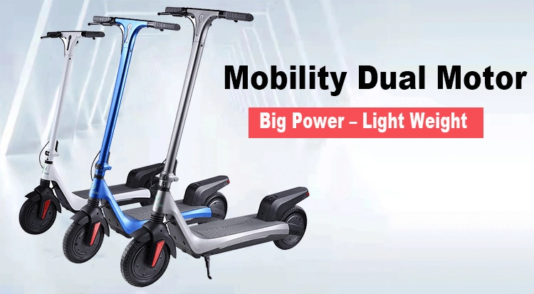 10 Inch Solid Wheels Adult High Speed 50 Km/H Adult Scooter Electric