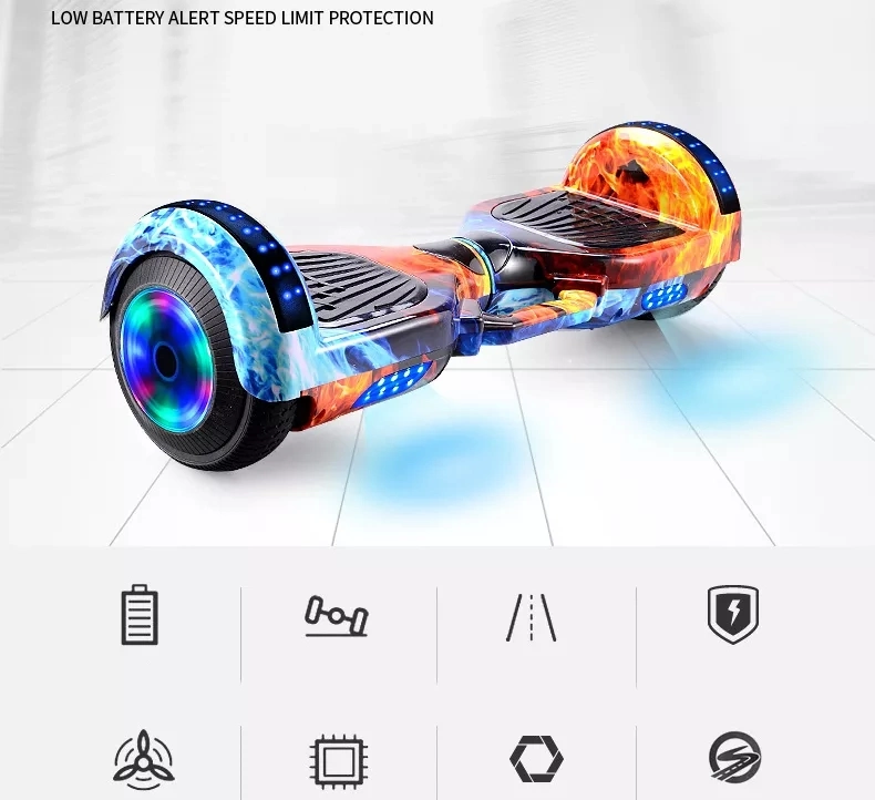 New Kids Balance Car Skate 6.5inch Blue Self-Balancing Electric Scooters Hover Board