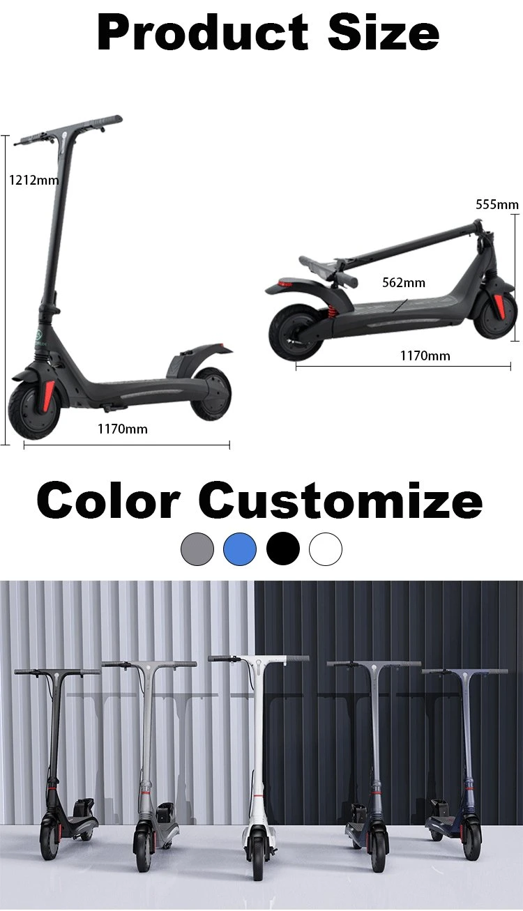 Manufacturing Lithium Battery Certificate Fashion Adult Electric Scooter