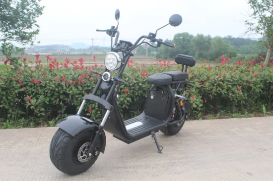 Venta caliente Red Citycoco Scooter eléctrico 1500W Power Halley Scooter eléctrico Citycoco