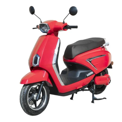 Vespa de la ciudad de 3 velocidades Vespa eléctrica roja de la vespa de las compras de la velocidad máxima de los 45km/H