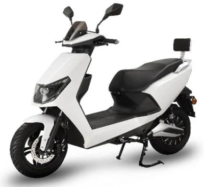 Motocicleta eléctrica blanca de la vespa 45m/H de la batería de litio