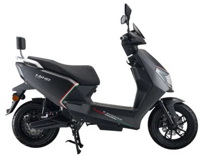 Scooter eléctrico de larga distancia de alta velocidad Classic Matte Black Endurance 90-100 km / H