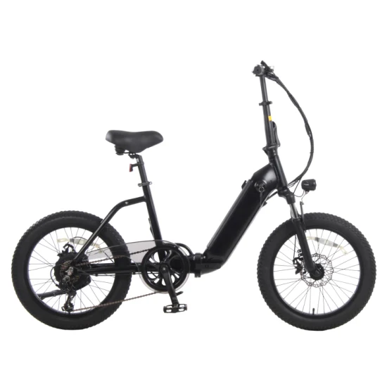 Venta de fábrica Proveedor de China 20 pulgadas * 3.0 500W 48V 12.8ah Suspensión completa Fat Tire Mini E Bicicleta para adultos